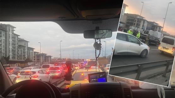 Yenibosna'da zincirleme kaza