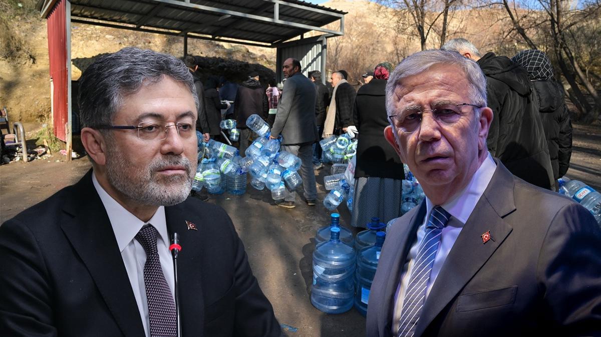 CHP'li Yava�'a susuzluk tepkisi