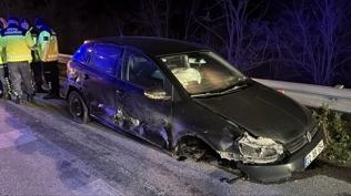 Edirne'de alkollü sürücü dehşeti... Ters şeride girip bariyere çarptı