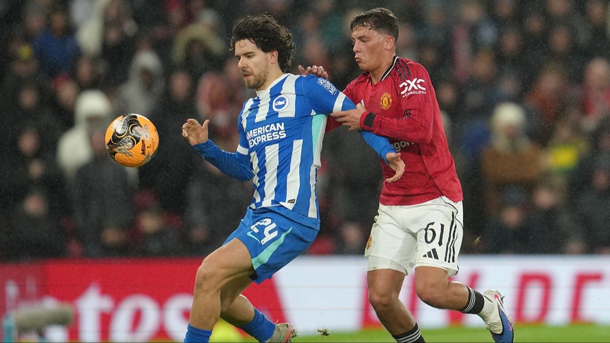 FA Cup'ta s�rpriz! Brighton, Manchester United'� eledi