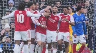 Martinelli �ov! Arsenal, FA Cup'ta rahat turlad�