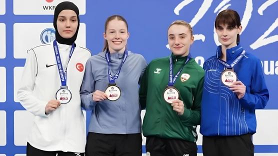 Milli karatecilerden 2 madalya