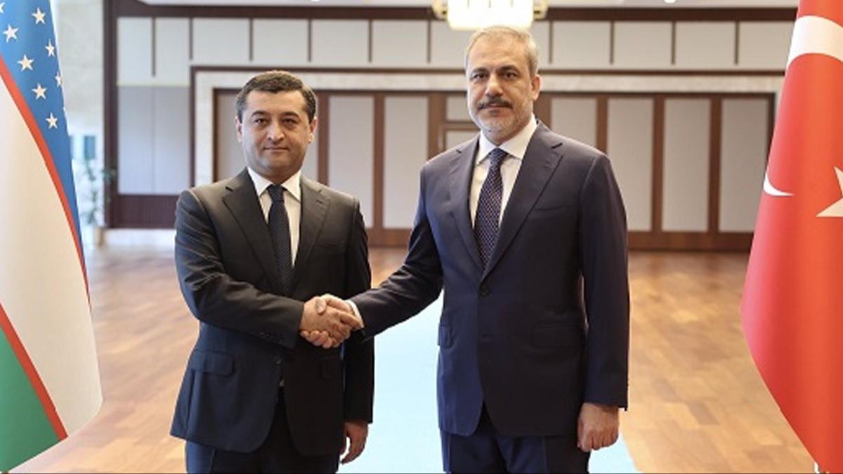 Bakan Fidan, Özbekistanlı mevkidaşı Saidov ile görüştü