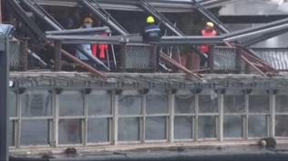 Bebek Otel'de ka�ak yap�lar y�k�l�yor