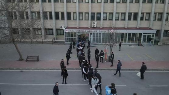 Denizli'de su� �rg�t�ne bir darbe daha! �kinci dalga operasyon: 12 tutuklama