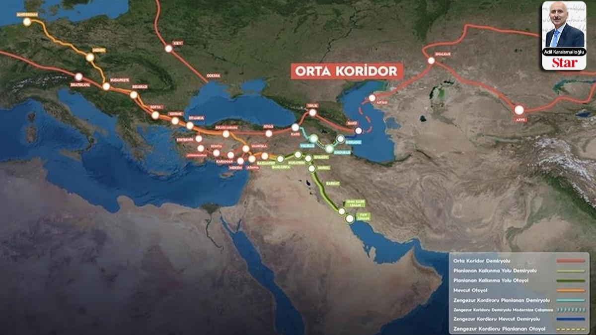 Küresel ticaretin yeni haritasında 'Orta Koridor'