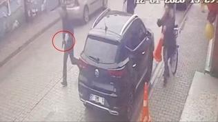 Önce yumruk attı ardından ateş etti