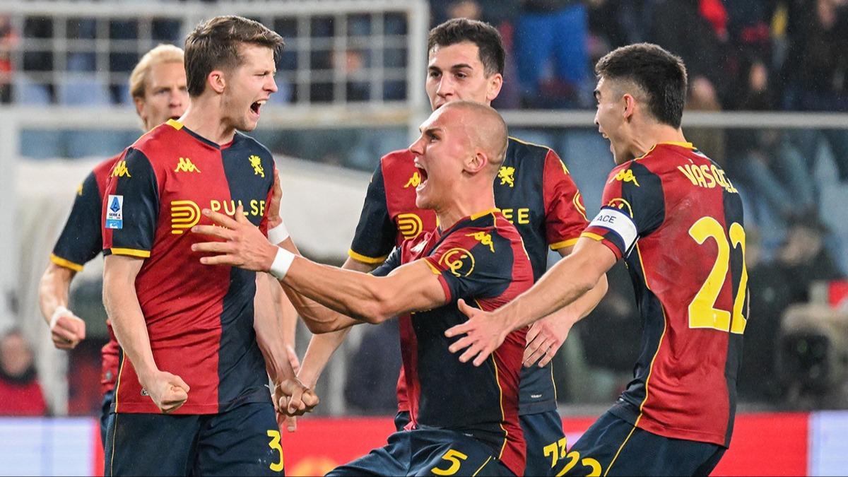 Genoa, Cagliari'yi 3 golle ma�lup etti