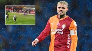 Mauro Icardi, kaleciye takıldı