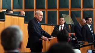 #CANLI MHP Lideri Bah�eli, partisinin TBMM Grup Toplant�s�'nda konu�uyor