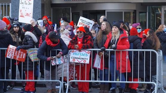 New York'ta 15 bin hem�ire greve ��k�yor