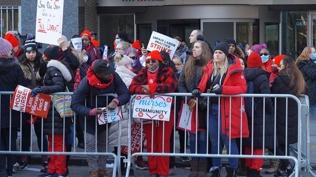 New York'ta 15 bin hem�ire greve ��k�yor