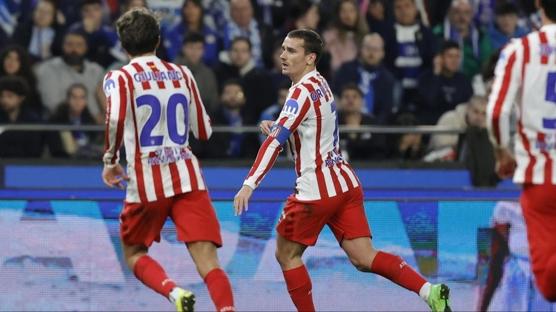 Atletico Madrid, Kral Kupas�'nda �eyrek finale ��kt�