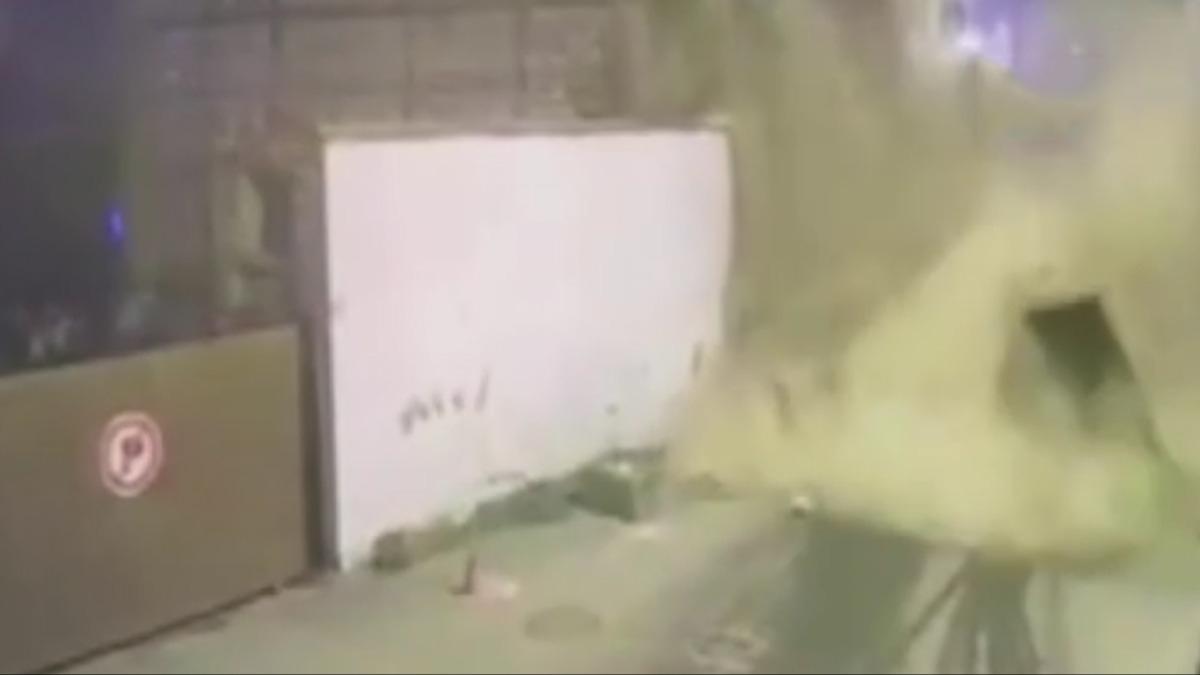 Beyo�lu'nda gece yar�s� panik