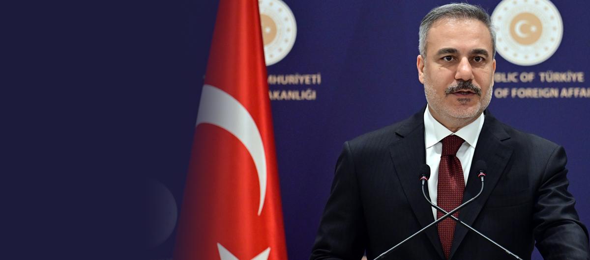 Bakan Fidan'dan SDG mesaj�: T�rkiye olarak bu konuda kararl� politikam�z s�recek