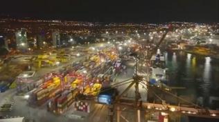Mersin Liman�'nda �afak operasyonu