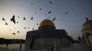 Mescid-i Aksa vurgusu yap�ld�! Hamas'tan Mira� Kandili mesaj�: Tarihi bir emanettir