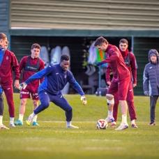 Trabzonspor rakibi Kocaelispor'a haz�rlan�yor