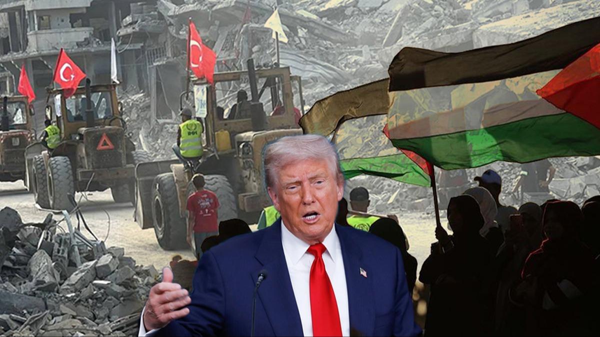 Trump'tan Gazze duyurusu: Art�k zaman� geldi! Dikkat �eken T�rkiye detay�
