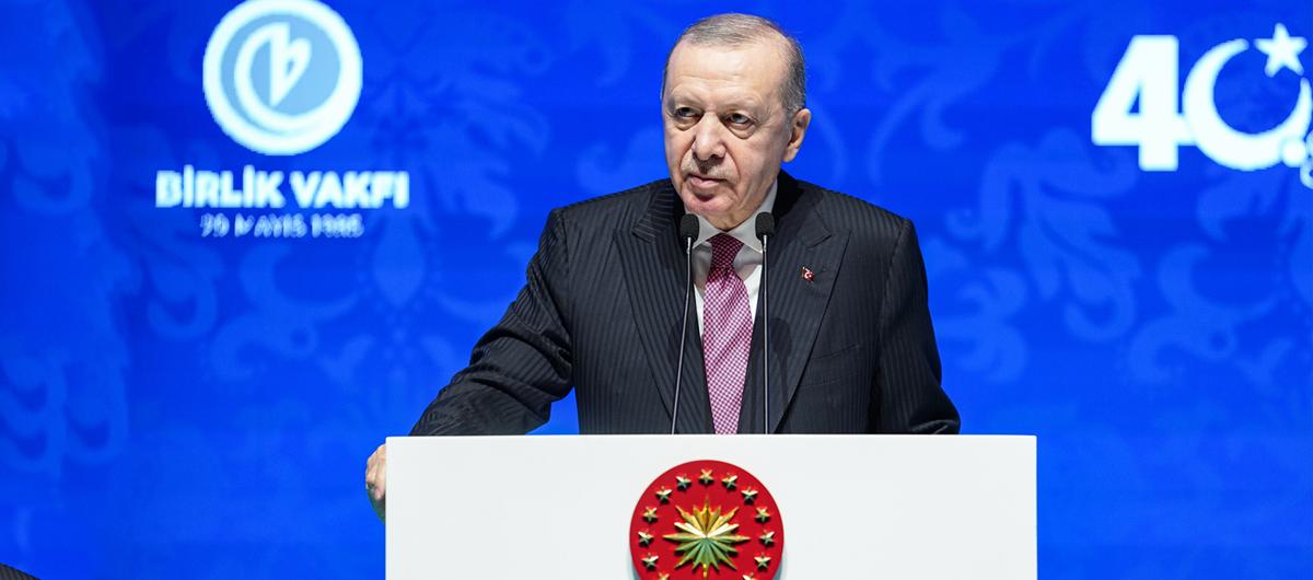 Cumhurba�kan� Erdo�an'dan sanal bahisle m�cadele vurgusu: K�k�n� kaz�makta kararl�y�z