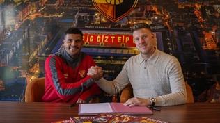 G�ztepe, Santos'u renklerine ba�lad�