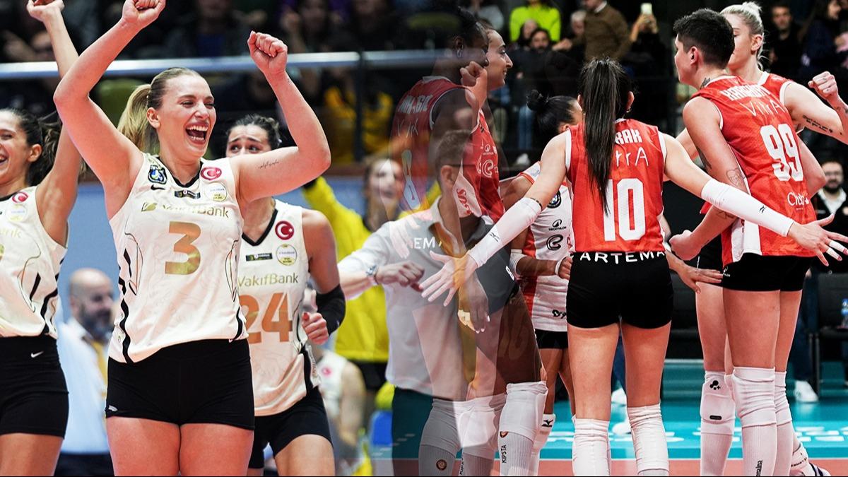 Sultanlar Ligi'nde dev ma�: Vak�fBank-Eczac�ba�� Dynavit