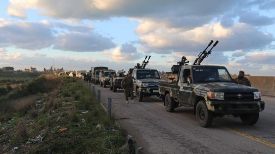 Suriye ordusundan ter�r �rg�t� YPG'ye operasyon