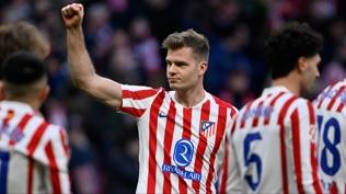Atletico Madrid, S�rloth'un gol�yle Alaves'i ge�ti