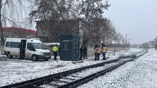 Elaz��'da tren kazas�: 1 ki�i hayat�n� kaybetti