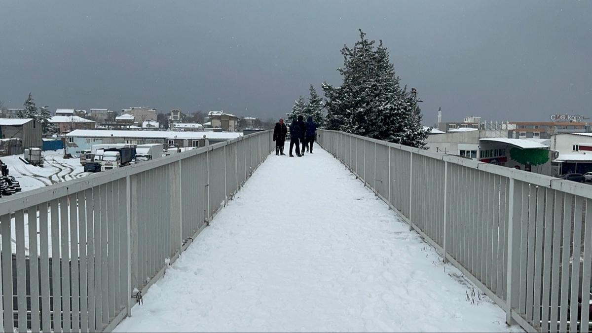 �stanbul'da kar ya���� etkili oldu