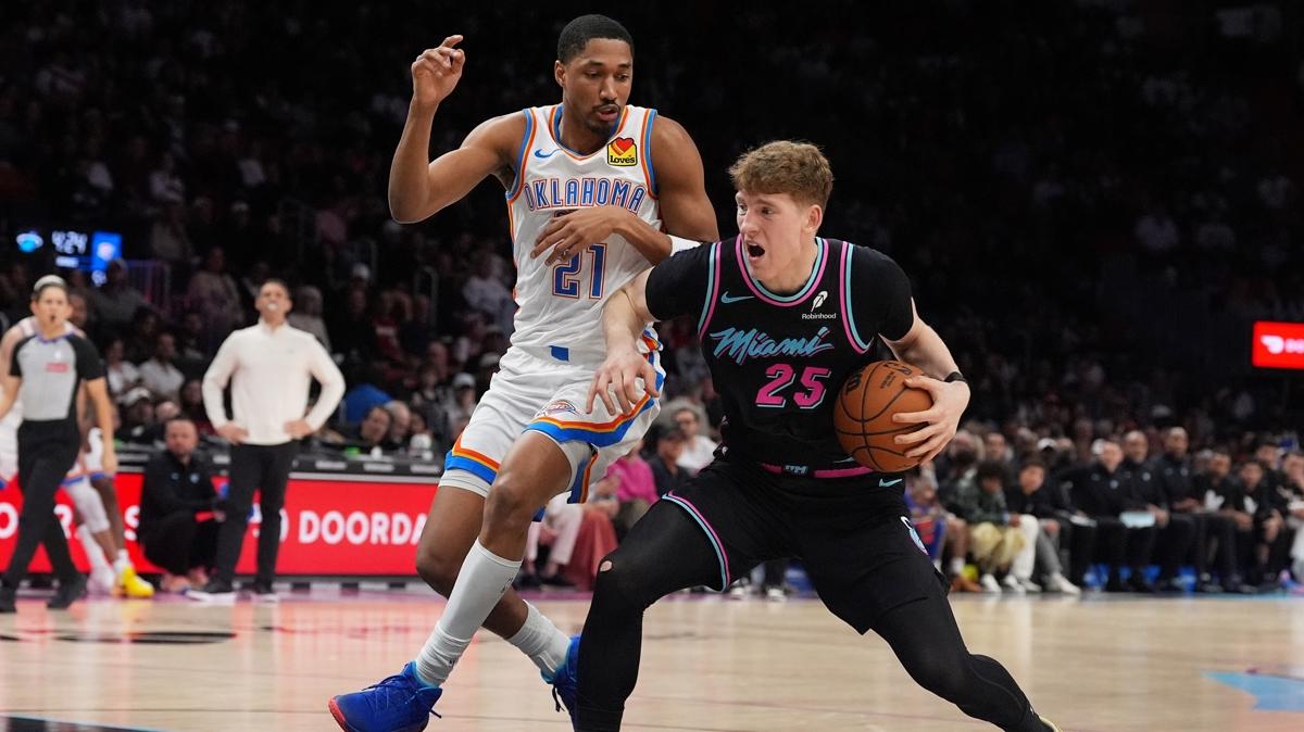 Miami Heat, Oklahoma City Thunder'�n serisini bitirdi