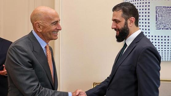 �ara, �am'da ABD'nin Suriye �zel Temsilcisi Barrack'la g�r��t�