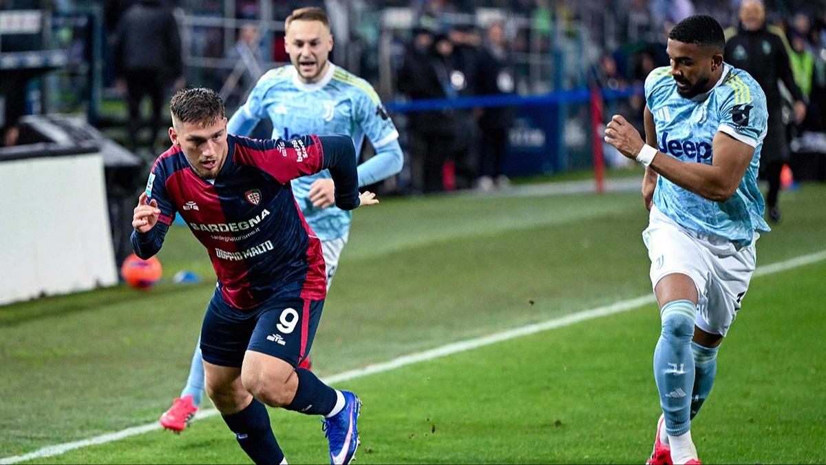 Semih K�l��soy'lu Cagliari, Kenan Y�ld�z'l� Juventus'u ma�lup etti