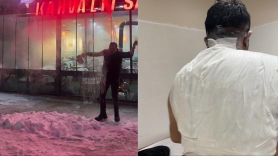 Sivas'ta ak�lalmaz kaza! So�uk havay� test etmek isterken kendini yakt�