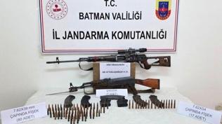 Batman'da silah ka�ak��l��� operasyonu: 1 ��pheli tutukland�