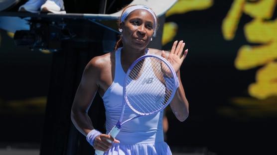 Coco Gauff ve Alex de Minaur Avustralya A��k'ta ikinci turda