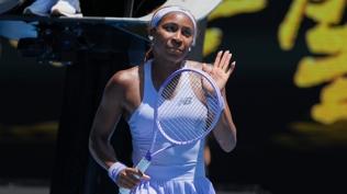 Coco Gauff ve Alex de Minaur Avustralya A��k'ta ikinci turda