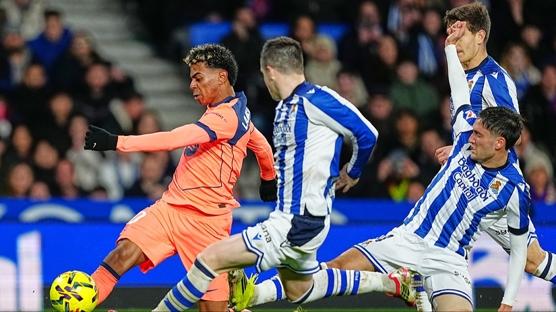 Real Sociedad, Barcelona'y� devirdi