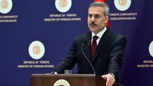 Bakan Fidan'dan 'Suriye' mesaj�: 18 Ocak mutabakat�n� destekliyoruz