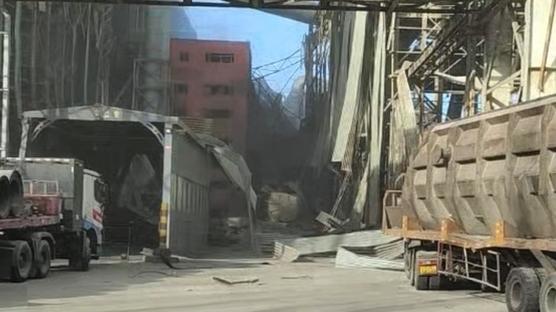 �in'de fabrikada patlama: �ok say�da can kayb� var