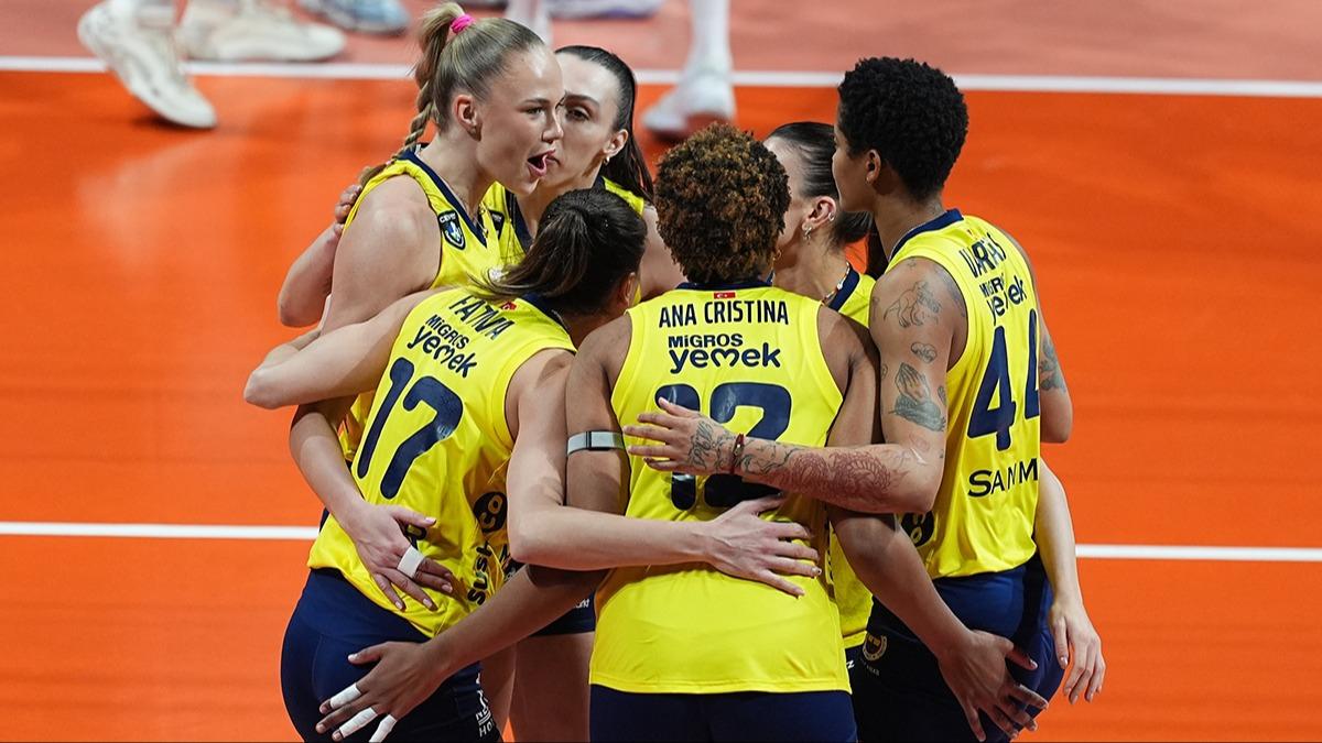 Derbide kazanan Fenerbah�e Medicana