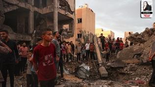 Gazze'de bir veda secdesi