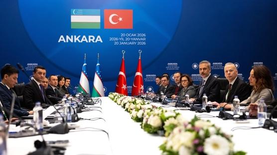 T�rkiye-�zbekistan stratejik planlama masas� Ankara'da topland�