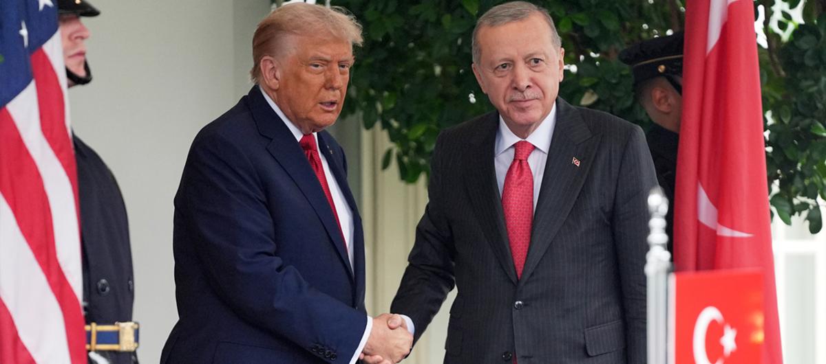 Cumhurba�kan� Erdo�an ile Trump aras�nda kritik g�ndem: Ter�rs�z Suriye istikrara katk� sa�lar