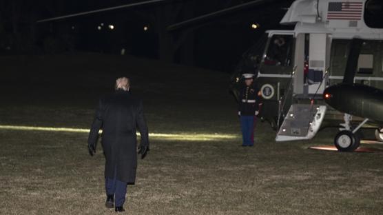 Trump'�n u�a��nda ar�za