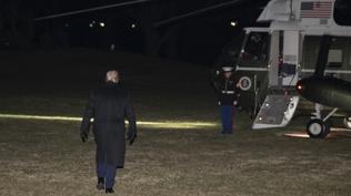 Trump'�n u�a��nda ar�za