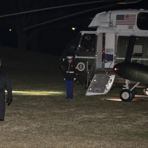 Trump'�n u�a��nda ar�za