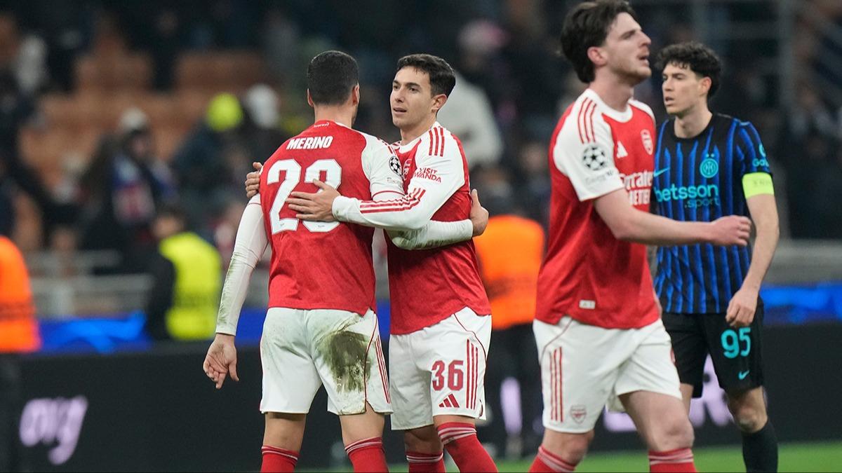 Devler Ligi'nde Arsenal'den 7'de 7