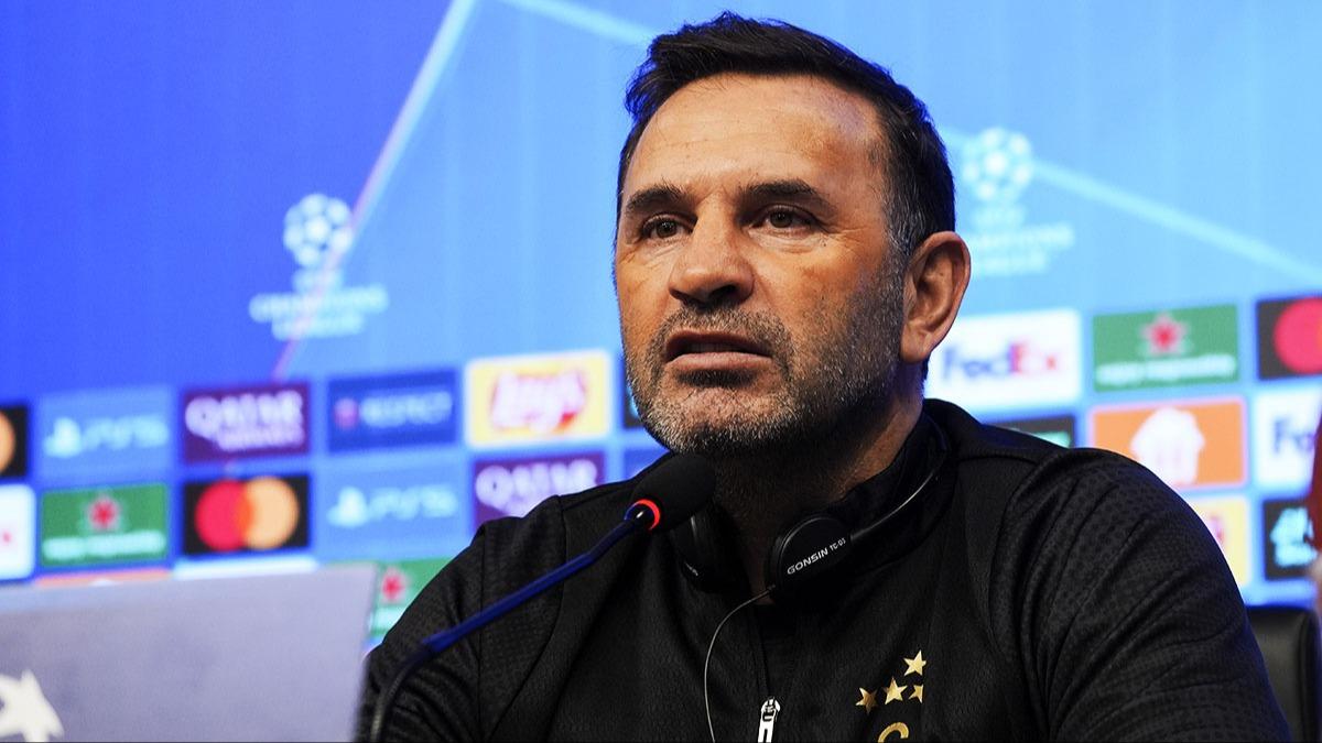 Okan Buruk zorlu ma� i�in konu�tu