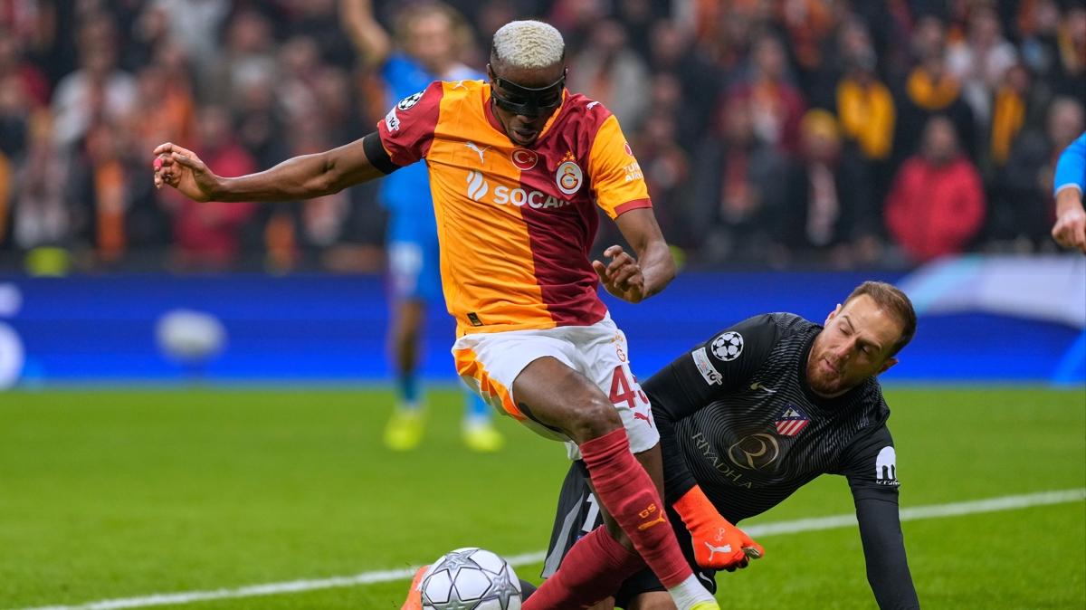 Osimhen: B�y�k bir rakibe kar�� iyi bir i� ��kard�k